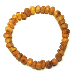 Baltic Amber Caramel - 7 Bracelet - Baltic Amber Jewelry