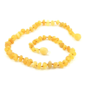 Baltic Amber Lemondrop - 12 Necklace - Twist Clasp - Baltic Amber Jewelry