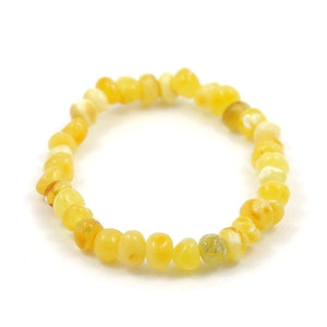 Baltic Amber Milk & Butter - 7 Bracelet - Baltic Amber Jewelry