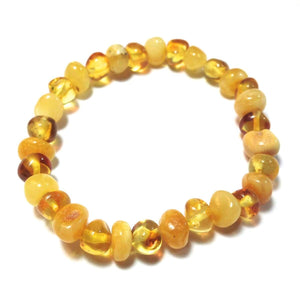 Baltic Amber Milk & Honey - 7 Bracelet - Baltic Amber Jewelry