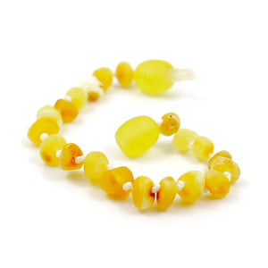 Baltic Amber Super Butter - 5.5 Bracelet / Anklet - Twist Clasp - Baltic Amber Jewelry