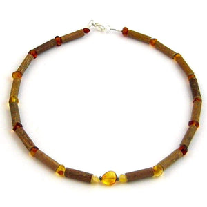 Hazel-Amber Honey Amber - 11 Necklace - Lobster Claw Clasp - Hazelwood & Baltic Amber Jewelry