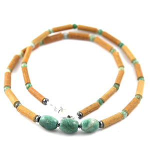 Hazel-Gemstone African Jade - 16 Necklace - Hazelwood & Gemstone Jewelry
