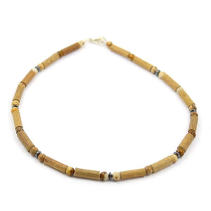 Hazel-Gemstone Natural Jasper - 11 Necklace - Lobster Claw Clasp - Hazelwood & Gemstone Jewelry