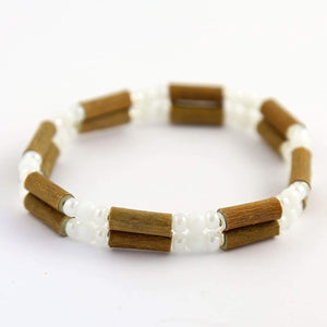 Hazelwood All White - 7 Double Bracelet - Hazelwood Jewelry