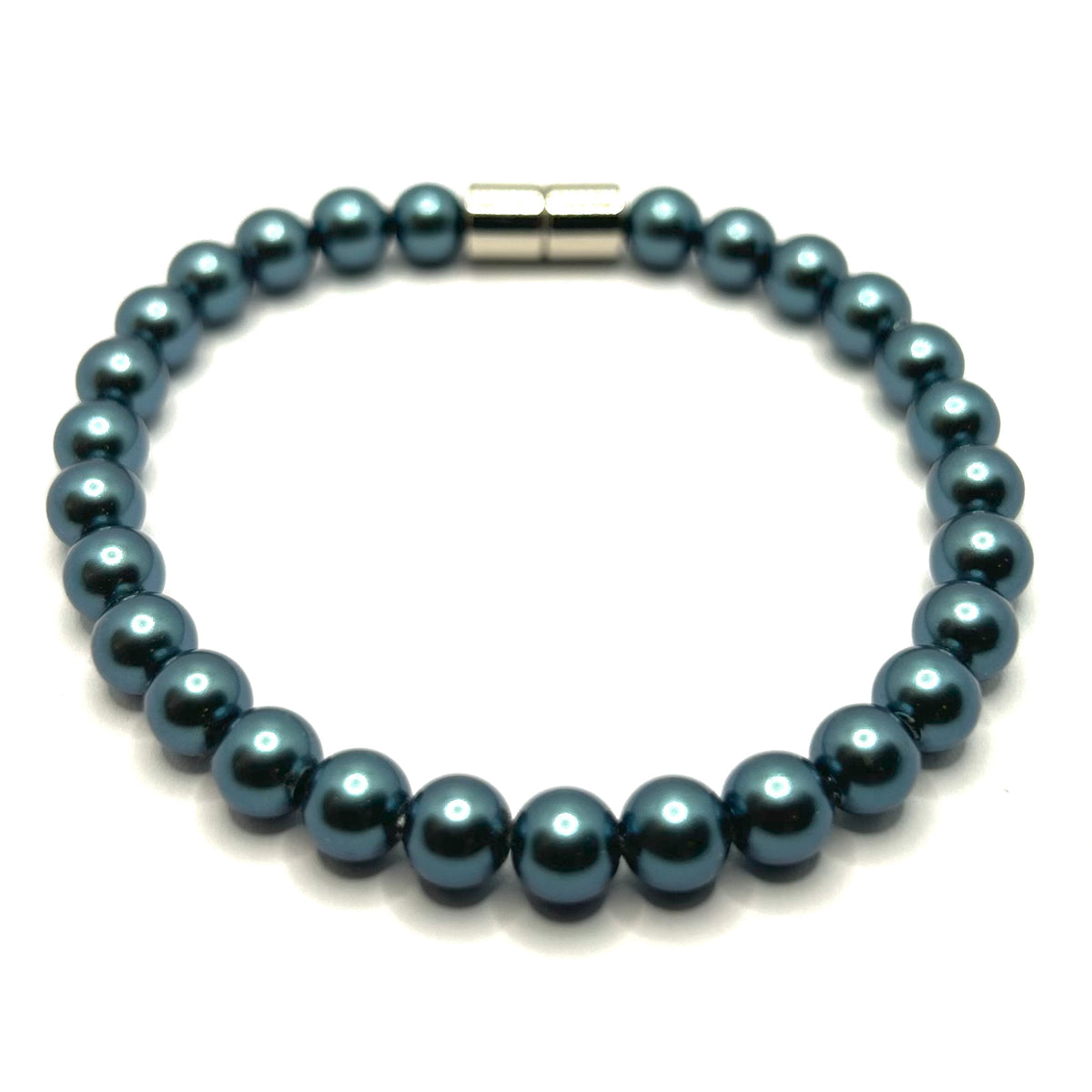 Dusty Blue Round Magnetic