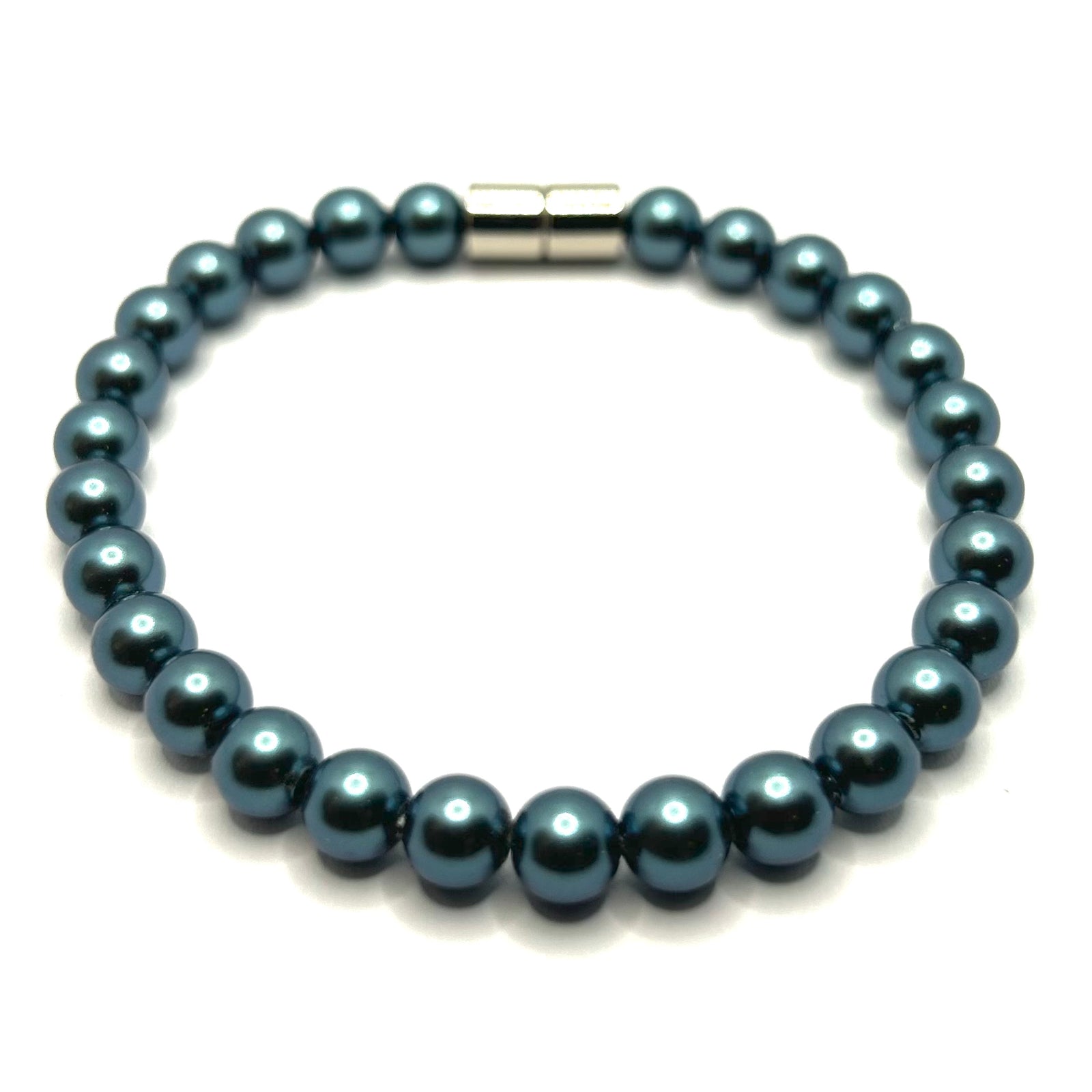 Dusty Blue Round Magnetic