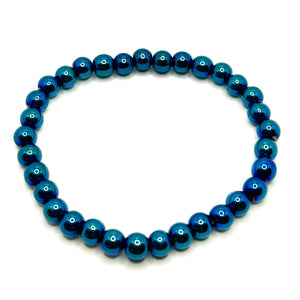 Dusty Blue Round Magnetic