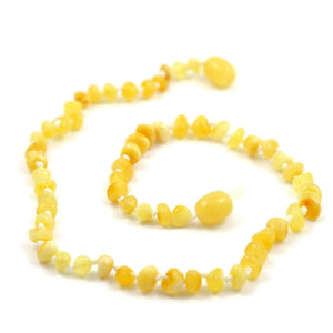 Baltic Amber Milk & Butter - 12 Necklace - Twist Clasp - Baltic Amber Jewelry