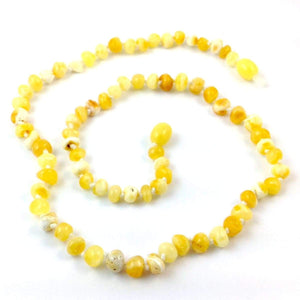 Baltic Amber Milk & Butter - 16 Necklace - Baltic Amber Jewelry