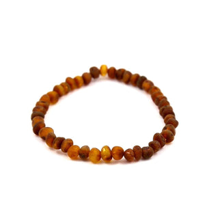 Baltic Amber Nutmeg - 7 Bracelet - Baltic Amber Jewelry