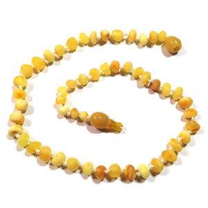 Baltic Amber Super Butter - 12 Necklace - Pop Clasp - Baltic Amber Jewelry