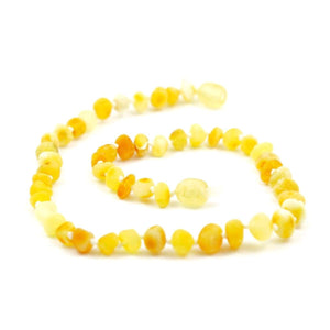 Baltic Amber Super Butter - 12 Necklace - Twist Clasp - Baltic Amber Jewelry