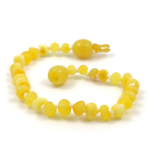 Baltic Amber Super Butter - 5.5 Bracelet / Anklet - Pop Clasp - Baltic Amber Jewelry