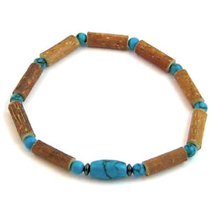 Hazel-Gemstone Turquoise - 7 Bracelet - Hazelwood & Gemstone Jewelry