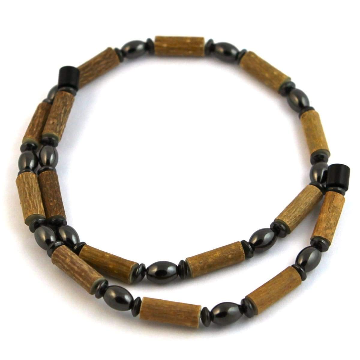 Hazel-Magnetic Oval Hematite - 16 Necklace - Hazelwood &amp; Magnetic Jewelry