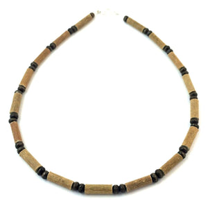 Hazelwood All Brown For Kids - 13.5 Necklace - Lobster Claw Clasp - Hazelwood Jewelry