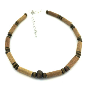 Hazelwood All Brown For Teens & Adults - 9.5-10.5 Adjustable Anklet - Hazelwood Jewelry