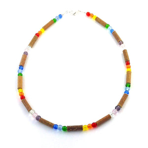 Hazelwood Rainbow - 11 Necklace - Lobster Claw Clasp - Hazelwood Jewelry