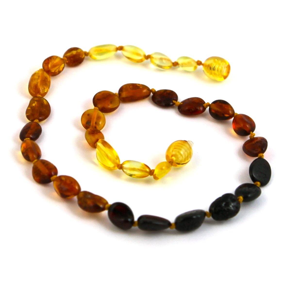 Baltic Amber Rainbow Bean